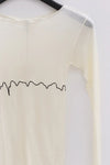 BASERANGE Tabby Star Long Sleeve T-Shirt Portugal BAS-TOTA-CG-000-UNDYED